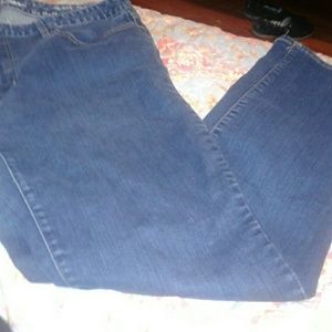 Eddie Bauer slightly curvy straight leg size 16